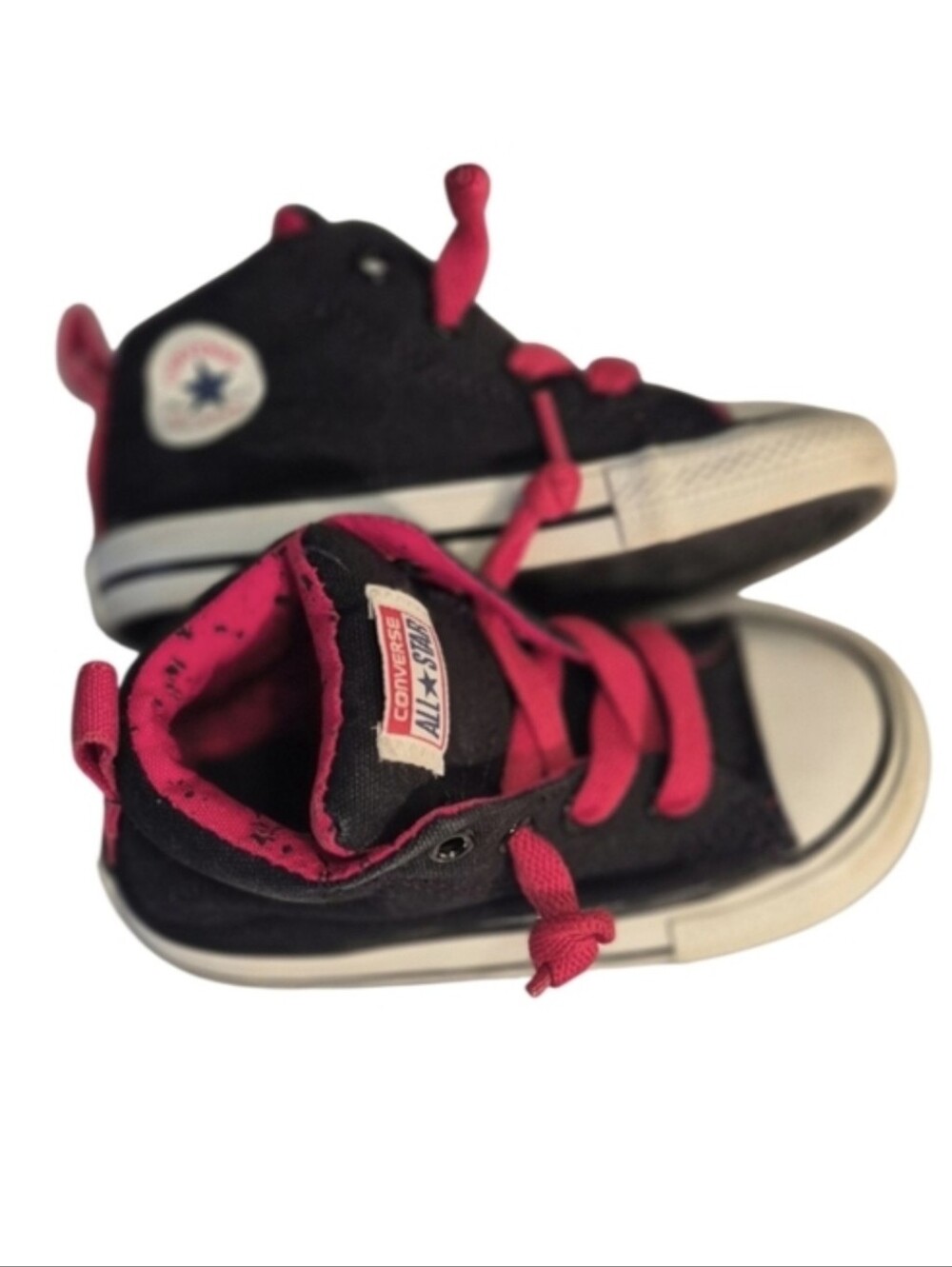 Converse Street Mid Rise Sneakers, Sz 7 Toddler